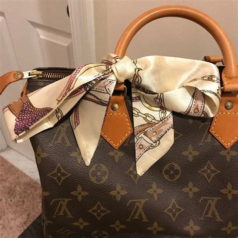 how to put twilly on lv bag|what is a twilly on a handbag.